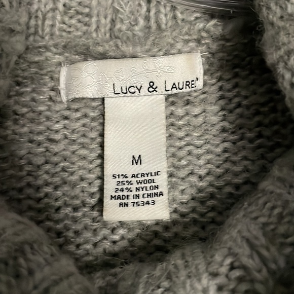 Lucy & Laurel Cowl Neck Ladies Sweater - Picture 4 of 4